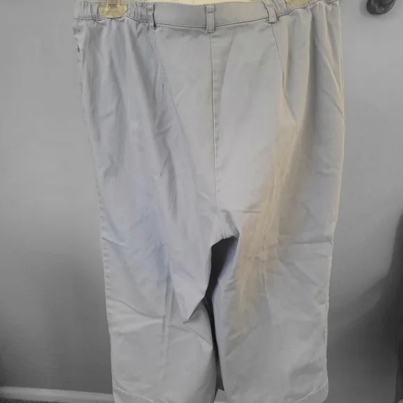 TanJay Women's Gray Ankle Pants - Picture 5 of 7